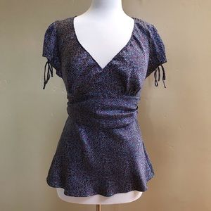Express Design Studio Silk Top Size L